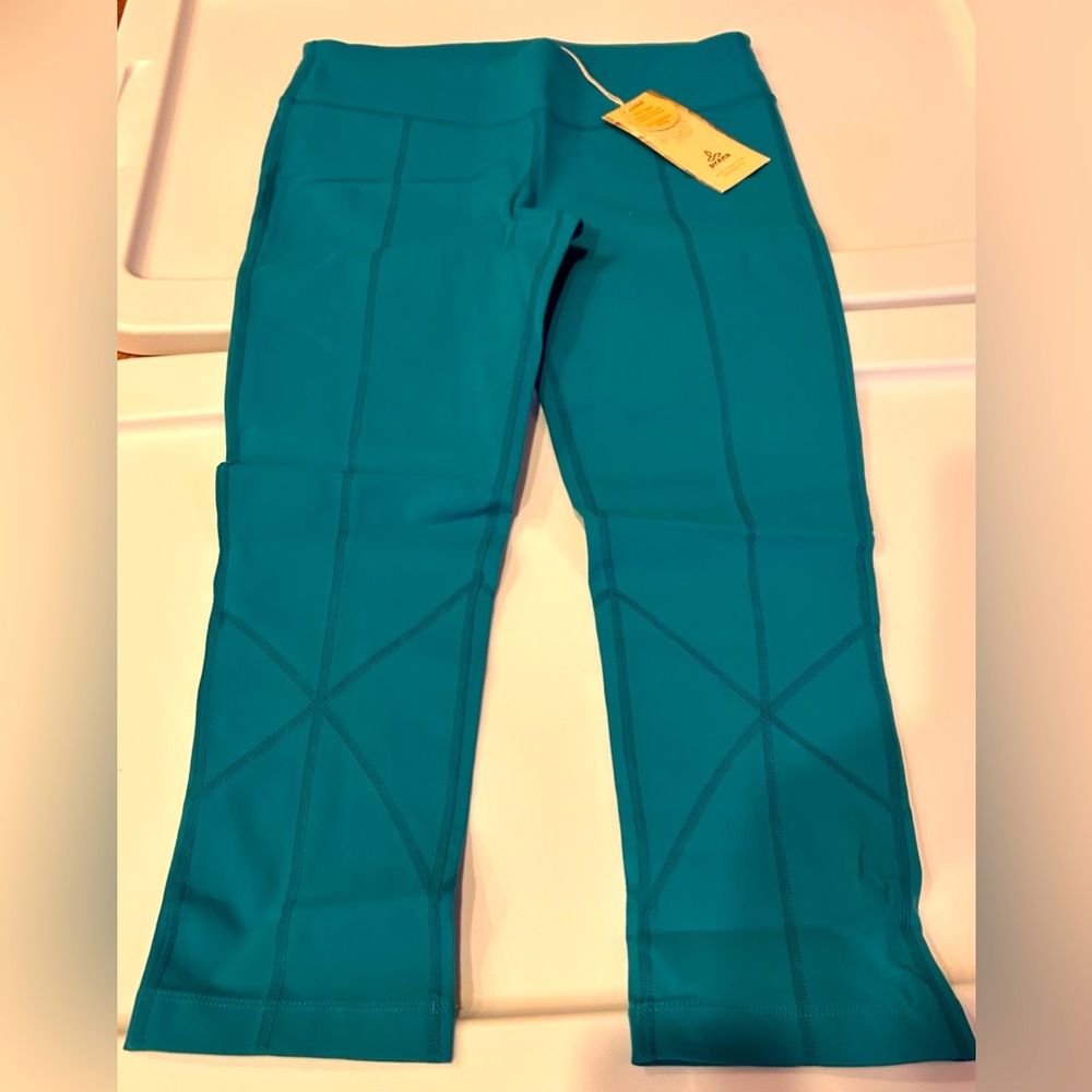 Women’s Prana Prism Capri Blue Legging